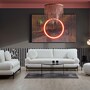 Modern sofa 2-seater White 2