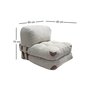 Armchair with sleeping function Grey 3