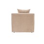 Modular sofa 1-seater Cappuccino 5