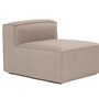 Modular sofa 1-seater Brown 2