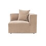 Modulsofa Rechts 1-Sitzer Cappuccino 0