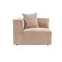 Modular sofa Left 1-seater Cappuccino 0