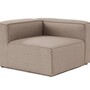 Modulsofa Rechts 1-Sitzer Braun 1