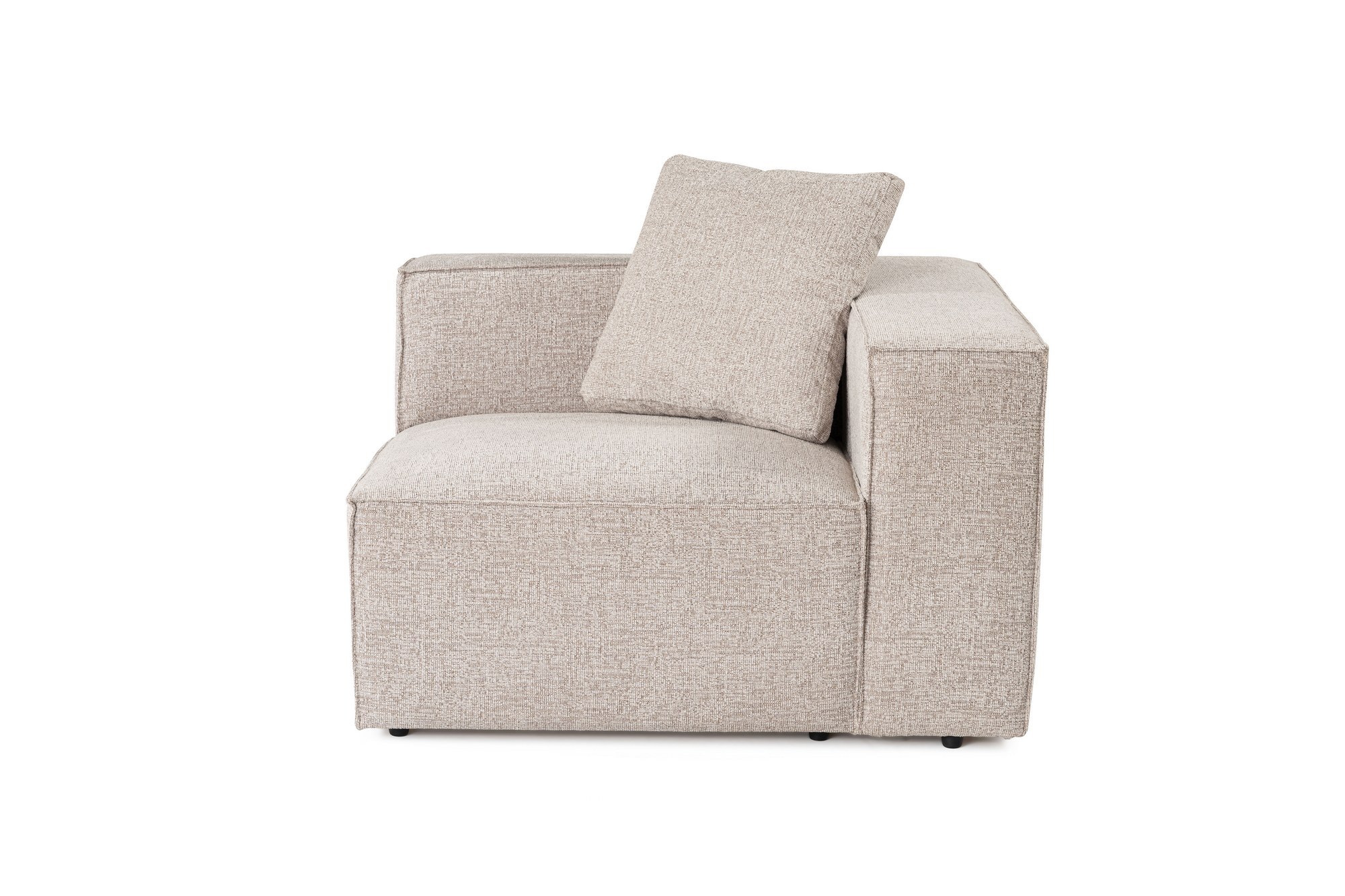 Emma Modulsofa Rechts 1-Sitzer Mokka 0
