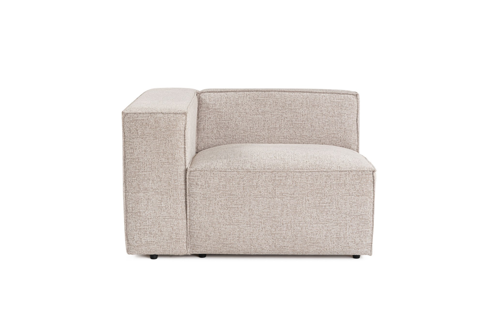 Emma Modular Sofa Left 1-Seater Mocha 3