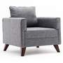 Modern Armchair Grey 3