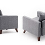 Modern Armchair Grey 6