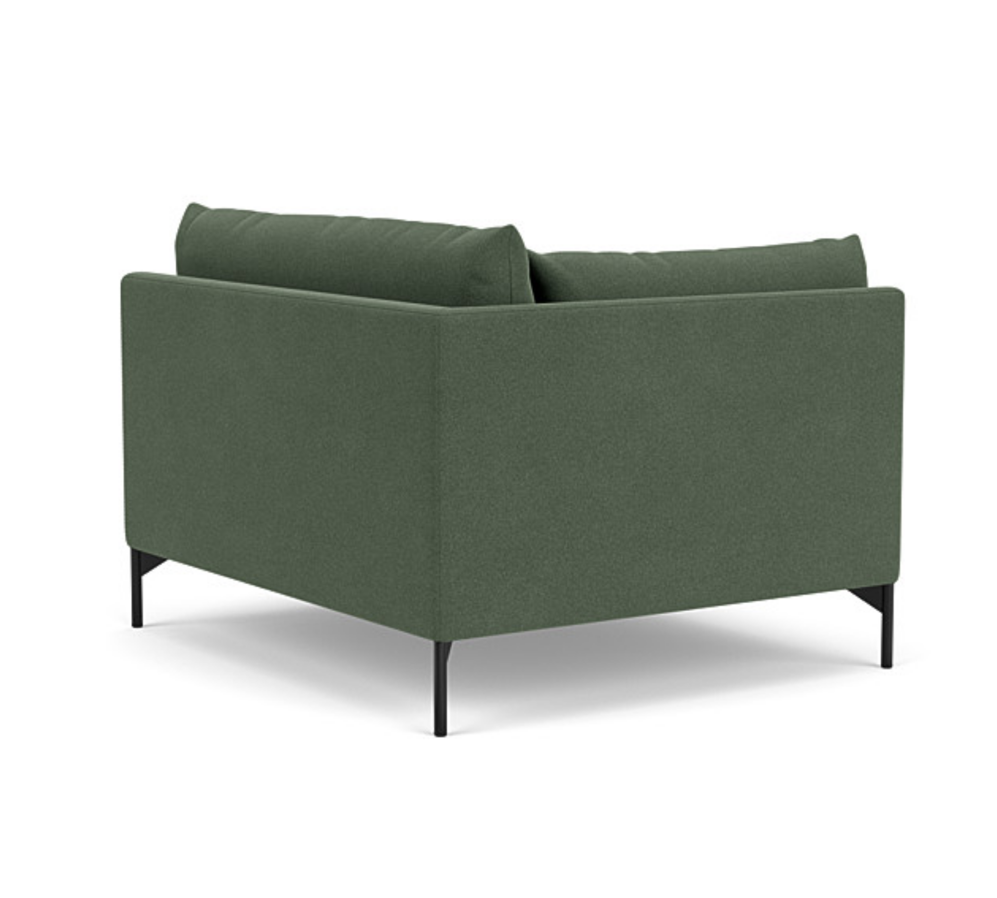 Vincent 1-Seater Corner Module Left Cura Dark Green 3