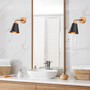 Wall lamp metal black 2