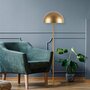 Floor lamp Metal Gold-colored 154cm 1