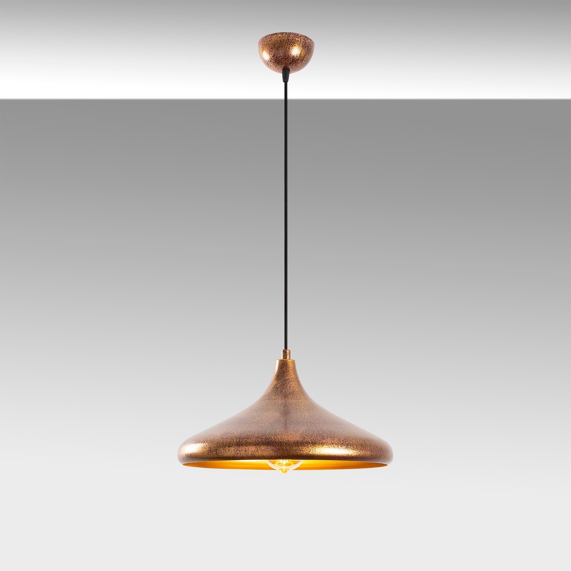 Pendant lamp made of metal in different shades Ø 34cm 2