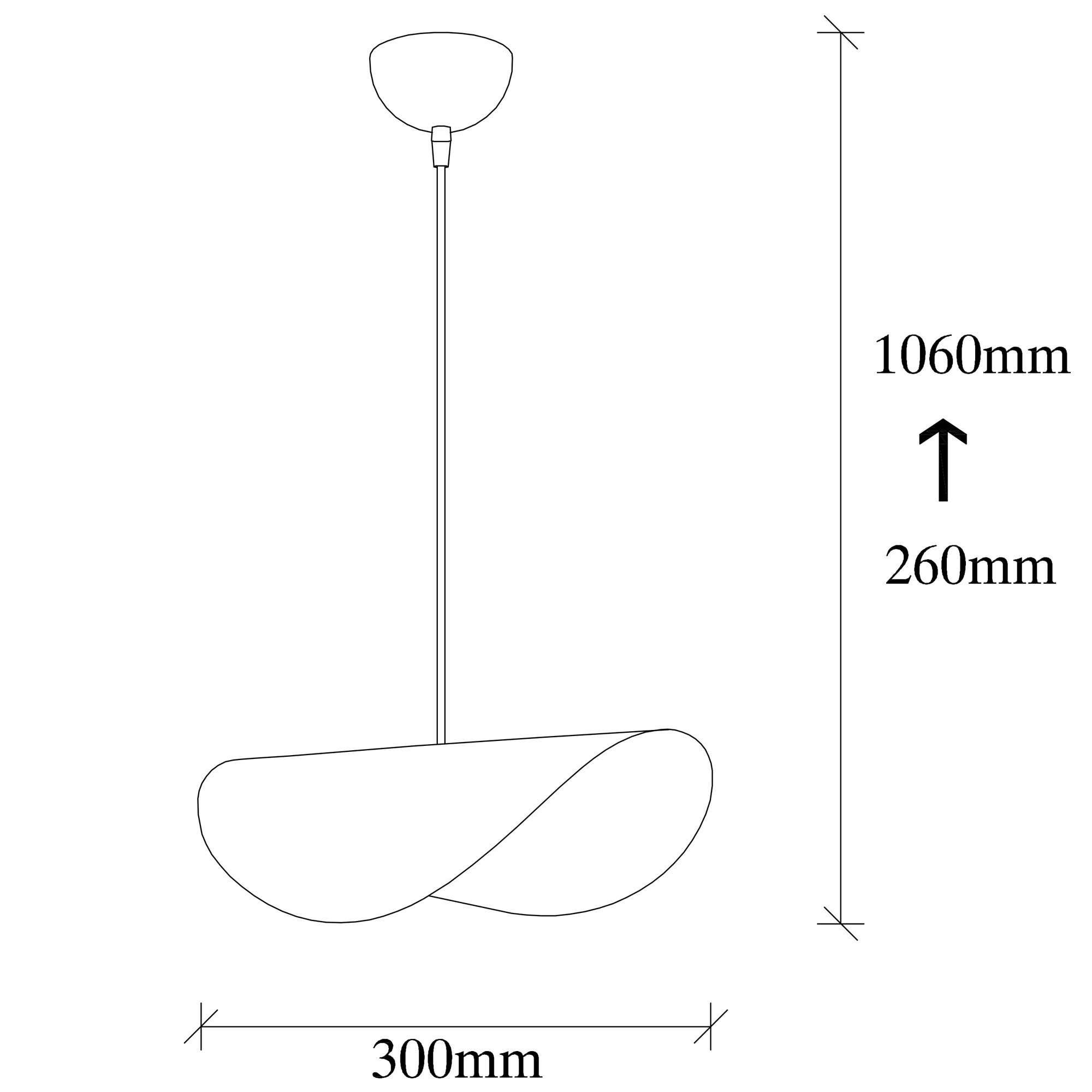 Pendant lamp Metal White Gold 5
