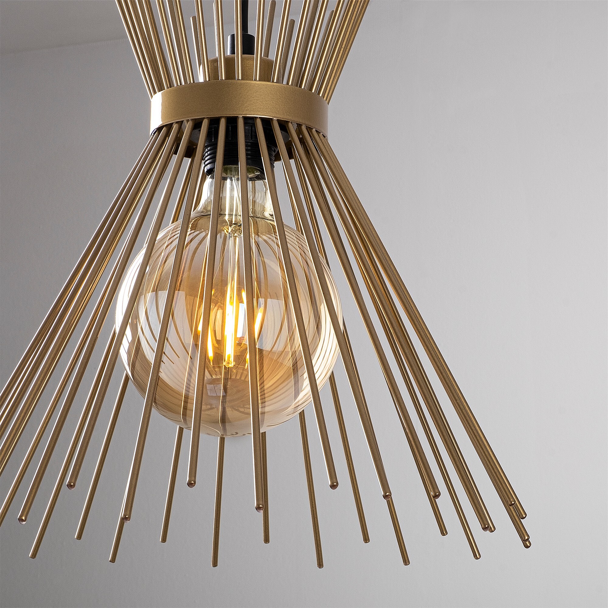 Pendant lamp Metal Black  Ø 34cm 5
