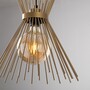 Pendant lamp 3 elements Adjustable height Black 5