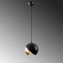 Pendant lamp metal black gold Ø 20cm 3