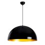 Hanging lamp Large Metal Black Gold Ø 60cm 1