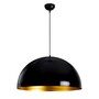 Hanging lamp Large Metal Black Gold Ø 60cm 4