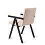 Omuta Dining chair Tan Chevron 2