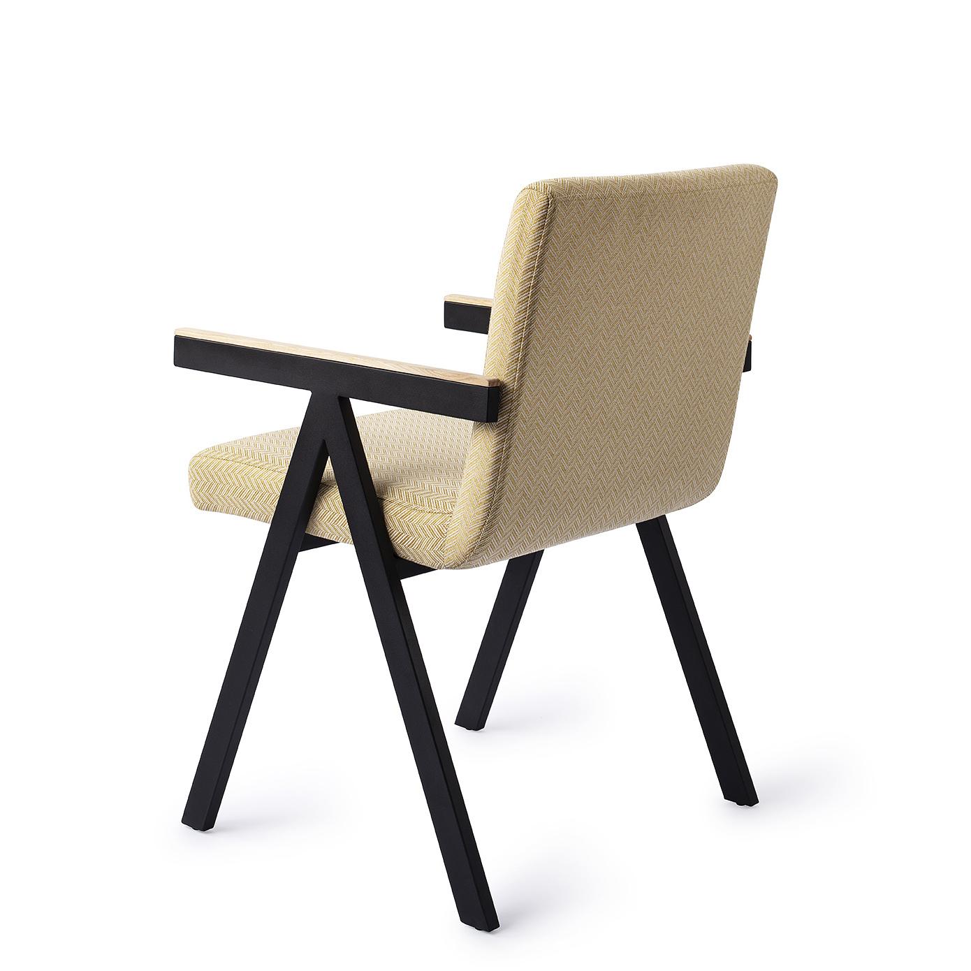 Omuta Sunrise Chevron Dining chair  2