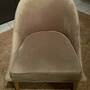 Polstersessel Samt Taupe  2