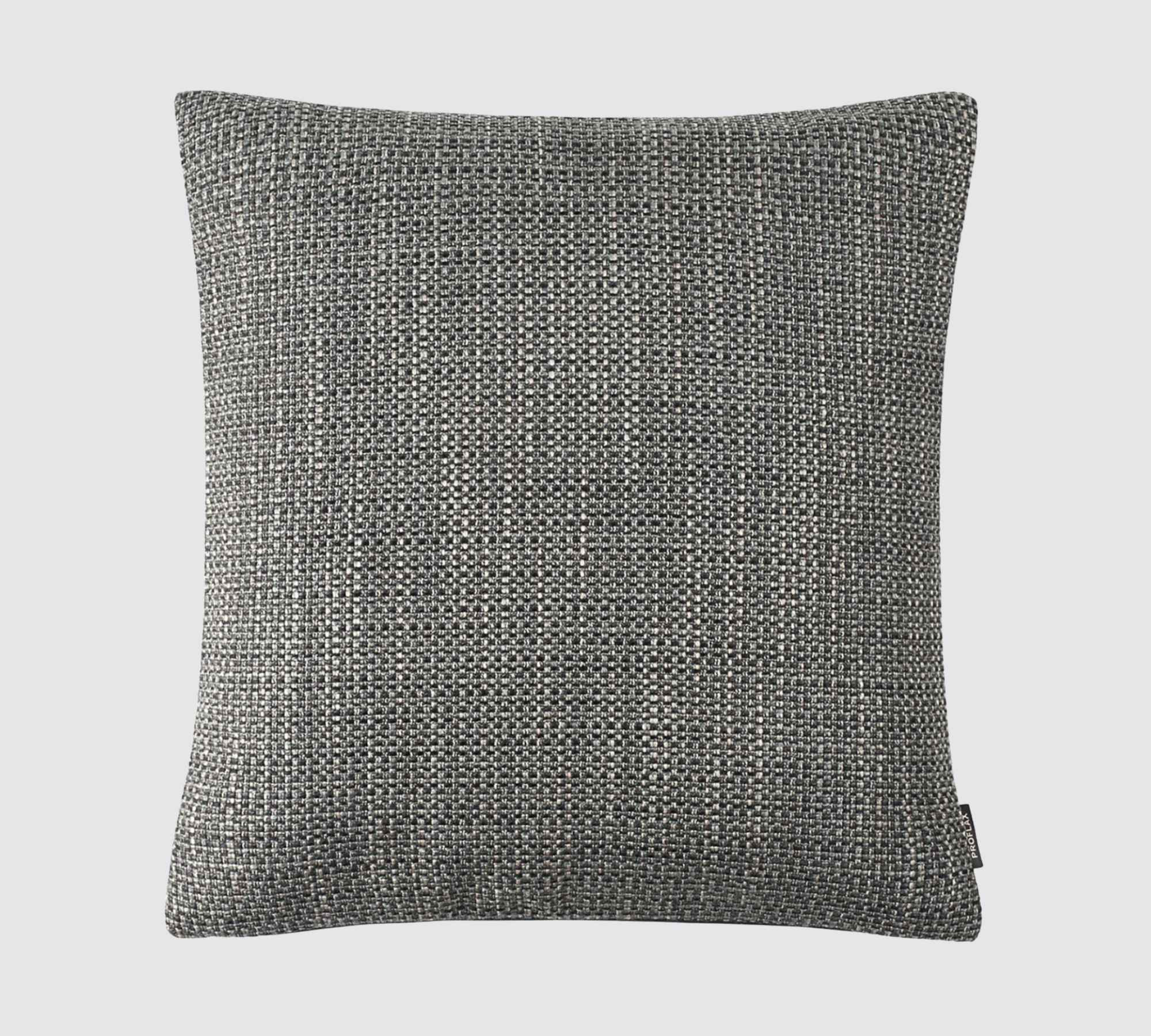 Kissenbezug Mischgewebe Grau 45x45cm 0