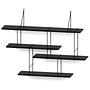 Link set 1 Shelf Wood Steel Black 4