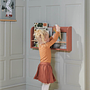 Dots Kinderregal Holz Cream 1 Boden 1