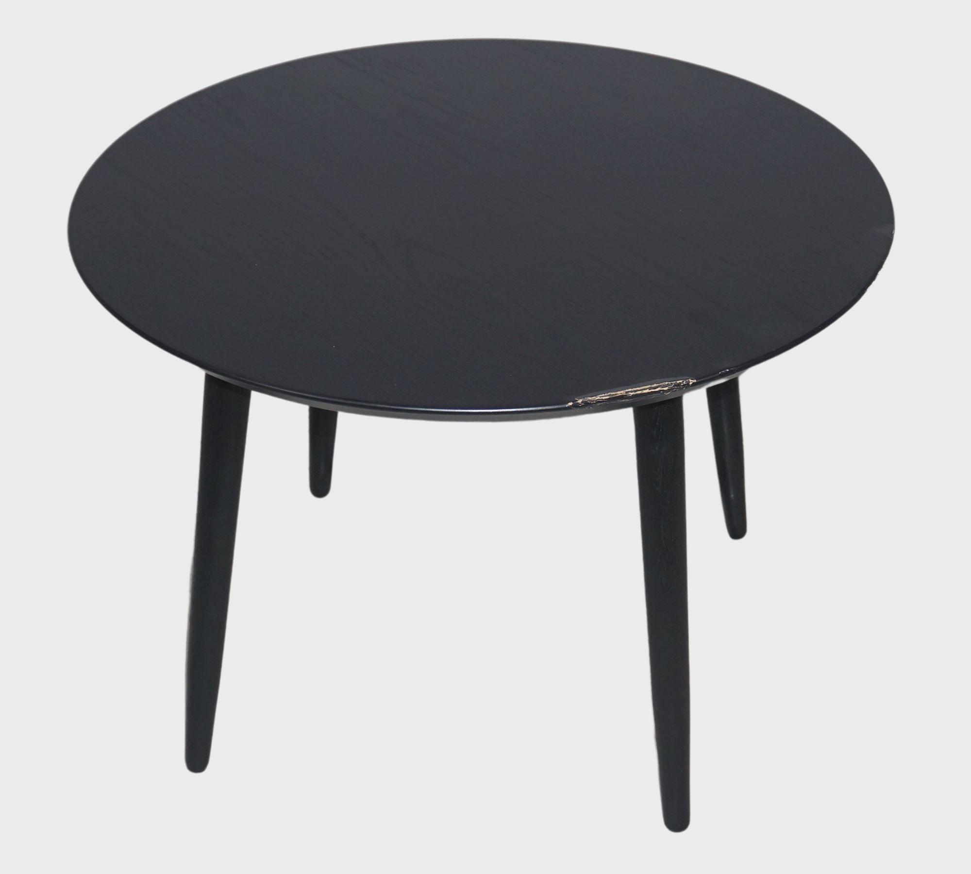 Hubert Couchtisch Black Ø 60cm 4