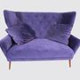 Hardy Sofa 2-Sitzer Violett 1