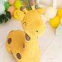 Giraffe stuffed animal Cotton Yellow Brown 2