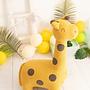 Giraffe stuffed animal Cotton Yellow Brown 3