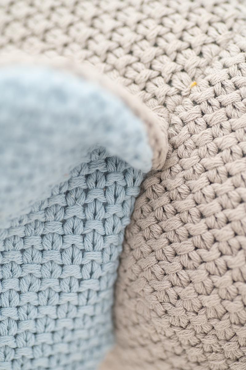 Elephant stuffed animal cotton gray pink 6