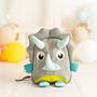 Dinosaur backpack Cotton Blue 3