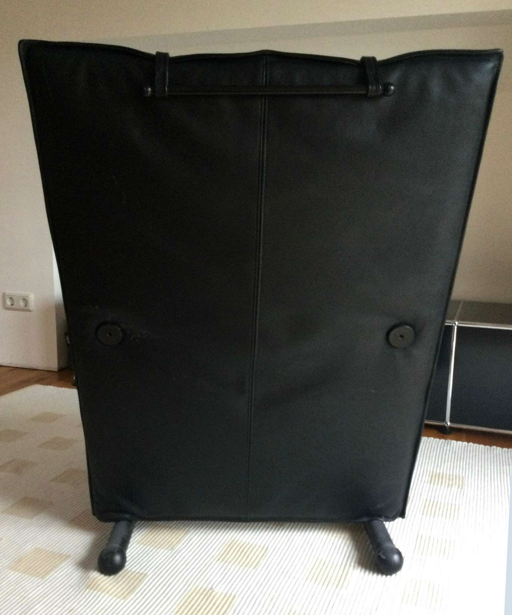 2x Ledersessel von Burkhard Vogtherr für Arflex 5
