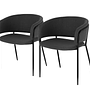 Chair Textile Steel Grey 0