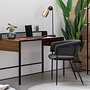 Chair Textile Steel Grey 2