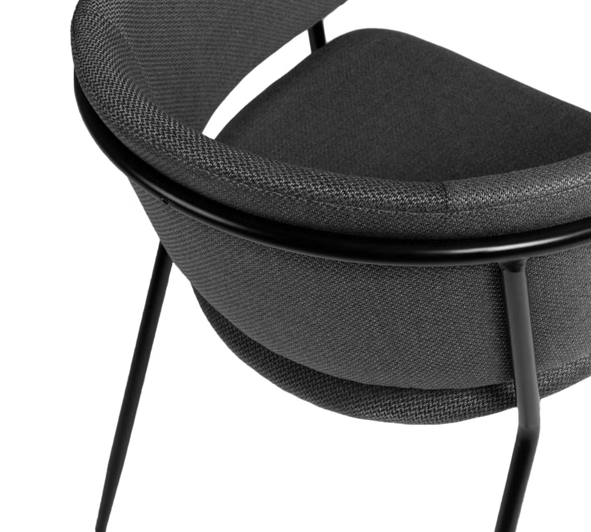Chair Textile Steel Grey 6