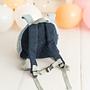 Rabbit Backpack Cotton Blue 5