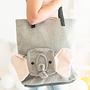 Elephant Bag Cotton Grey 0