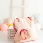 Ladybug bag cotton pink 1