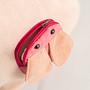 Ladybug bag cotton pink 2