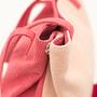 Ladybug bag cotton pink 4