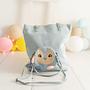 Penguin Bag Cotton Blue 2