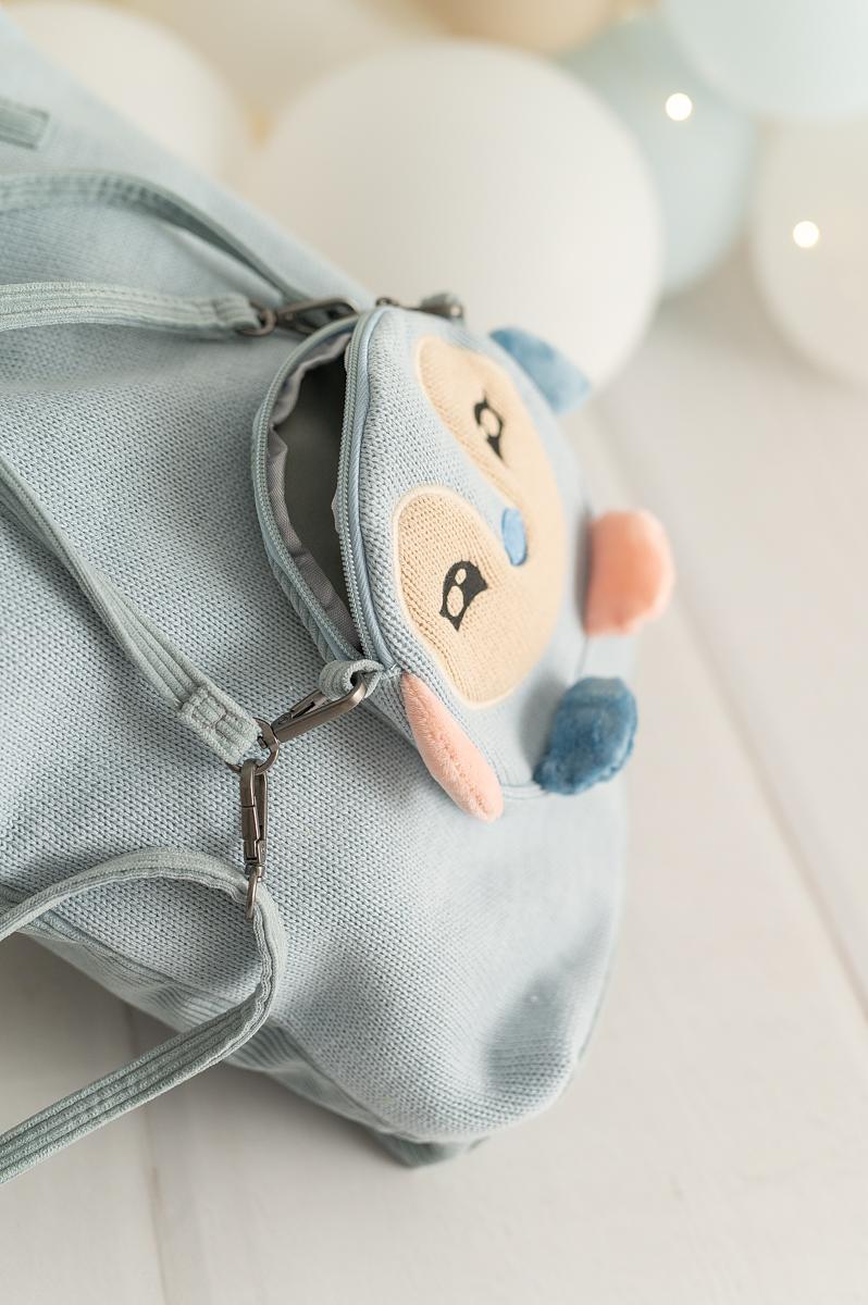 Penguin Bag Cotton Blue 5