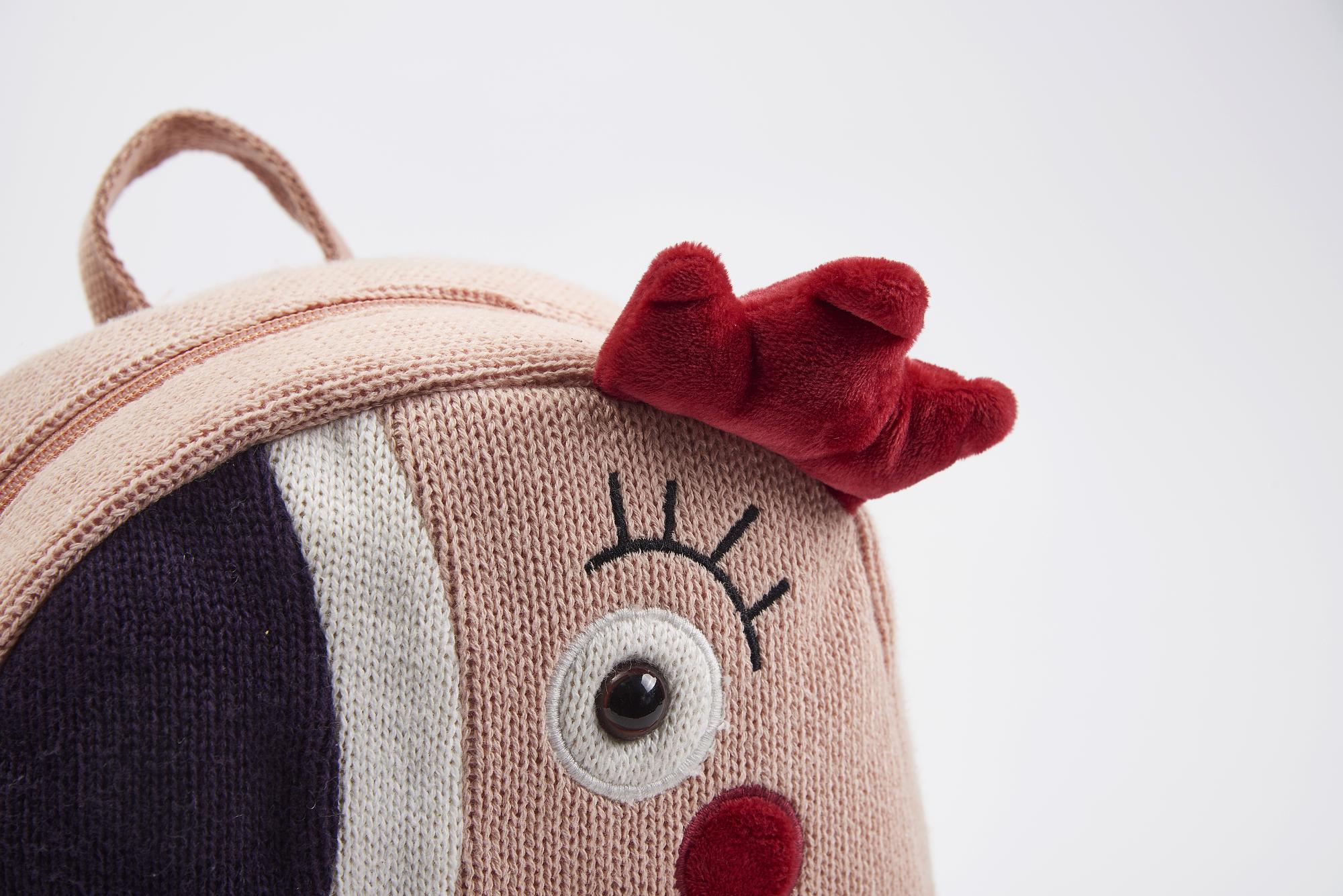 Ariel Chicken Backpack Cotton Pink 8
