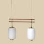 Danish Mid-Century pendant lamp by Bent Karlby 1