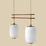 Danish Mid-Century pendant lamp by Bent Karlby 2