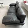 Diesis Sofa 3-seater leather sofa Black 4