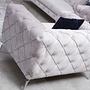 Como armchair light gray 2