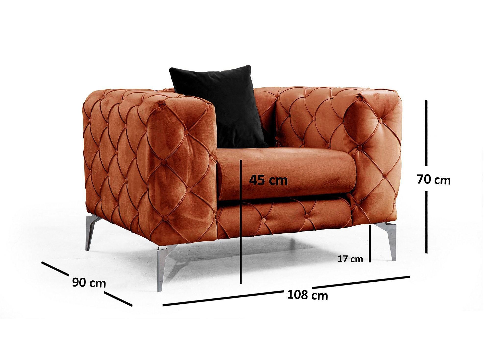 Como armchair Orange 6